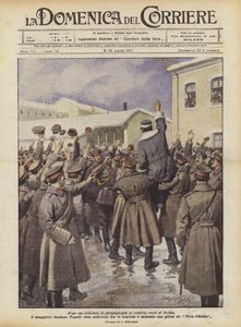 After a Propaganda Speech to the Russian Soldiers of Ochta, the Italian Major Tonelli
