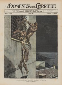 Dramatic Escape of Four Convicts from the Finalmarina Prison