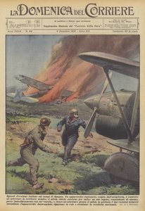 Episodes of Italian heroism in the fields of Spain by Achille Beltrame