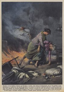 Heroism of Two Italian Women During a Fire in London