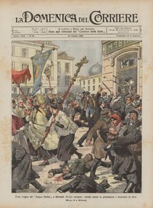 Tragic Corpus Christi festival in Bielostok (European Russia), bombs against the procession and massacre of Jews