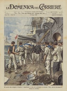 Episodes of the Battle of Tsushima, the Burial at Sea of the Commander of the Battleship Orel ?