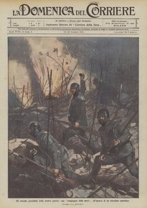 The Daily Heroics of Our War, a Death Company Attacks an Austrian Wire Fence