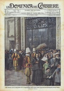 The Last Honors to Benedict XV