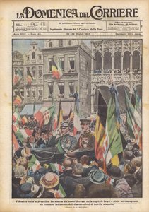 The Royal Family of Italy in Brussels