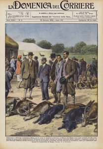 The Sovereigns and Princes gathered in Rome for the wedding of Umberto of Savoy and Maria of Belgium