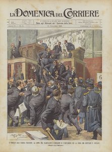 The Riots in the French Chamber, The Fight Between Nationalists and Socialists and the Forced Expulsion