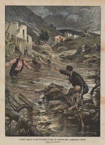 Vesuvian municipalities hit by torrents of mud that carry away houses and bury people
