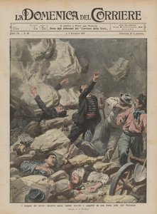 The Dramas of Work, Eighteen Italian Workers Overwhelmed and Buried by a Landslide in the Maritime Alps
