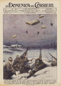 Enemies Coming from the Sky by Achille Beltrame