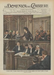 Famous Trials, Mrs. Steinheil Before the Paris Assizes, Accused of Murder