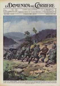 The Duce Among the Soldiers of Italy