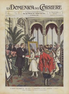 The Jubilee of the Author of Quo Vadis?, The Presentation of Gifts to Sienkiewicz in Warsaw