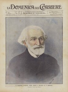 Maestro Giuseppe Verdi, Died in Milan on January 27