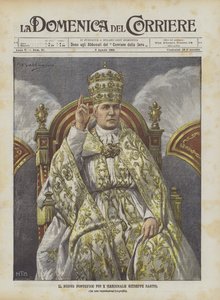 The New Pontiff Pius X (Cardinal Giuseppe Sarto)