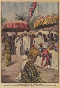 The Prince of Wales in the Heart of Tropical Africa by Achille Beltrame
