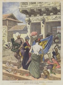 The Looting of a Temple in the Forbidden City in Beijing