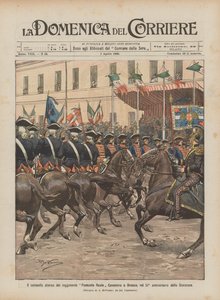 The Historical Carousel of the Piemonte Reale Cavalry Regiment in Brescia, on the 57th Anniversary of the Storzesca