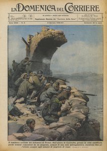 The Bright Heroism of the Defenders of Teruel by Achille Beltrame