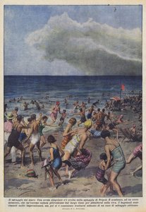 The mirage on the sea by Achille Beltrame