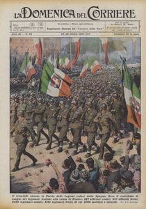 The Triumphant Return to the Homeland of the Legions Returning from Spain