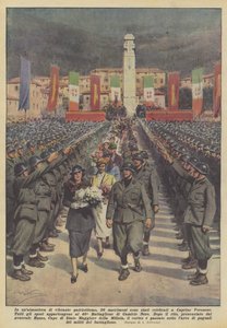 In an atmosphere of vibrant patriotism, 26 marriages were celebrated in Caprino Veronese