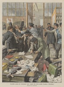 Incredible Audacity of Russian Revolutionaries, Assault on a Post Office in Broad Daylight in St. Petersburg