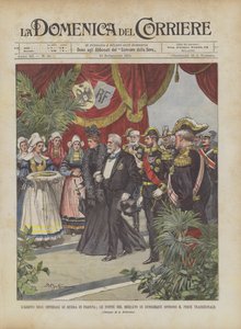 The Arrival of the Russian Imperials in France, The Women of the Dunkirk Market Offer Traditional Fish