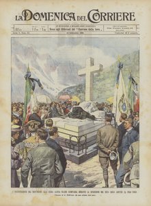 The Inauguration of the Monument to the Alpine Guide Ollier Who Disappeared During the Duke