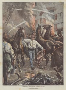 The Fire of a Famous Italian Stable