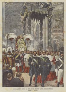 The Coronation of Pius X in St. Peter