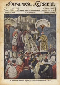 The Splendid and Moving Ceremony of the Coronation of Pius XI