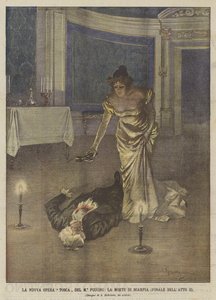 The New Opera Tosca by Maestro Puccini, The Death of Scarpia (Finale of Act II)