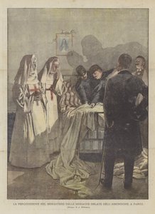 The Search in the Monastery of the Oblate Nuns of the Assumption, in Paris