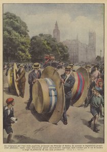The Campaign for the Use of the Straw Hat, Promoted by the Prince of Wales, Has Taken Hold in England...