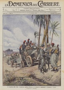 The Conquest of Libya, Peaceful Reconnaissance to Befriend the Populations and Recognize the Places