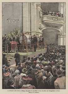 The Milan Lottery Draw with a Prize of One Million Lire, in the Celebration Hall at the Park by Achille Beltrame