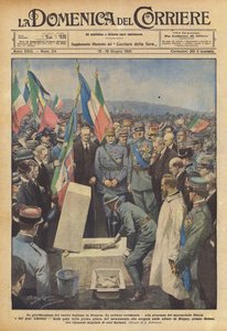 The glorification of Italian valor in France