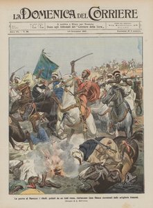 The War in Morocco, the Rebels, Led by a Red Caid, Reattack Casablanca and Are Exterminated