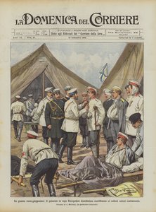 The Russo-Japanese War, General Kuropatkin Distributes Honors to Soldiers Who Fell in Combat
