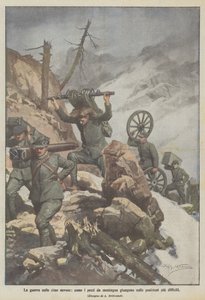 The War on Snowy Peaks, How Mountain Guns Reach the Most Difficult Positions