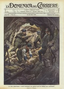 The Underground Struggle, Our Men Complete a Tunnel to Detonate a Countermine