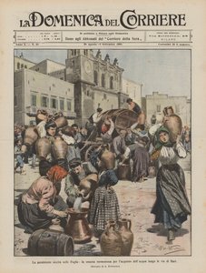 The persistent drought in Puglia, the tormenting rush to buy water along the streets of Bari