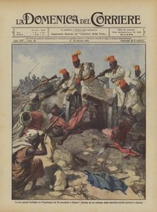 The greatest battle in Tripolitania on September 20 in Zanzur, around a cannon
