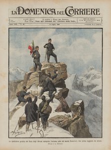 The expedition led by the Duke of the Abruzzi conquers the highest peak of Mount Ruwenzori