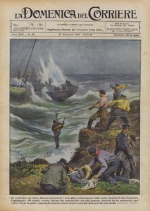 The Cable Car That Saves by Achille Beltrame