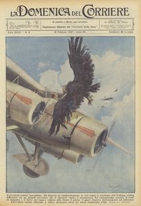 The Vulture Against the Airplane by Achille Beltrame