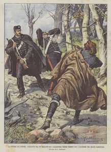 The Victims of Duty, A Conflict Between a Brigand and Carabinieri Near Termini with the Killing