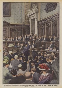 The Famous Cases, the Dramatic and Theatrical Trial in Paris Against Mrs. Caillaux Who Killed