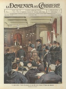 The famous cases, the start of the trial of the Russians at the Court of Assizes in Venice for murder